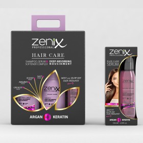 مجموعة ZENIX للشعر بالكيراتين والارغان